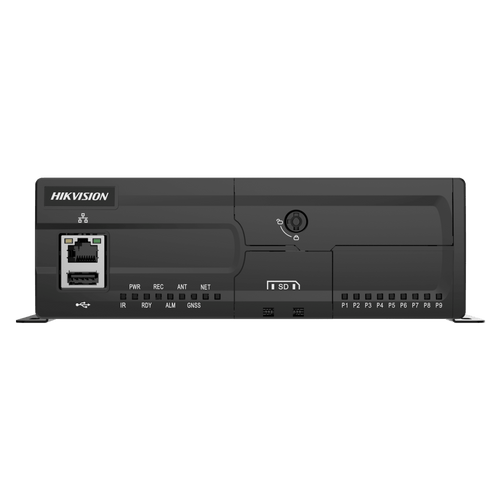 NVR Móvil de 8 Canales de 2 Megapixel / 8 Puertos PoE / 1 Bahía de Disco Duro / Incluye Modulo GPS