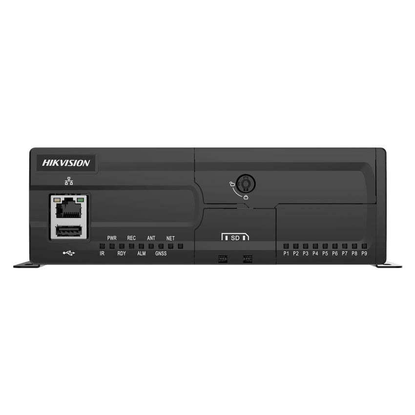 NVR Móvil de 8 Canales de 2 Megapixel / 8 Puertos PoE / 1 Bahía de Disco Duro / Incluye Modulo GPS