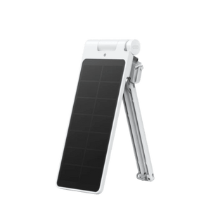 Panel Solar SwitchBot / 5V 0.3A / ABS UV-Resistente / Sensor de Luz / USB Tipo-C / Exterior -20°C a 60°C / Compatible Cortinas 3 Gen