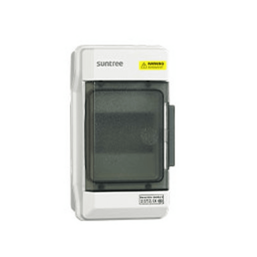 Gabinete Plástico para Exterior IP65 para Riel Din 4 Espacios.