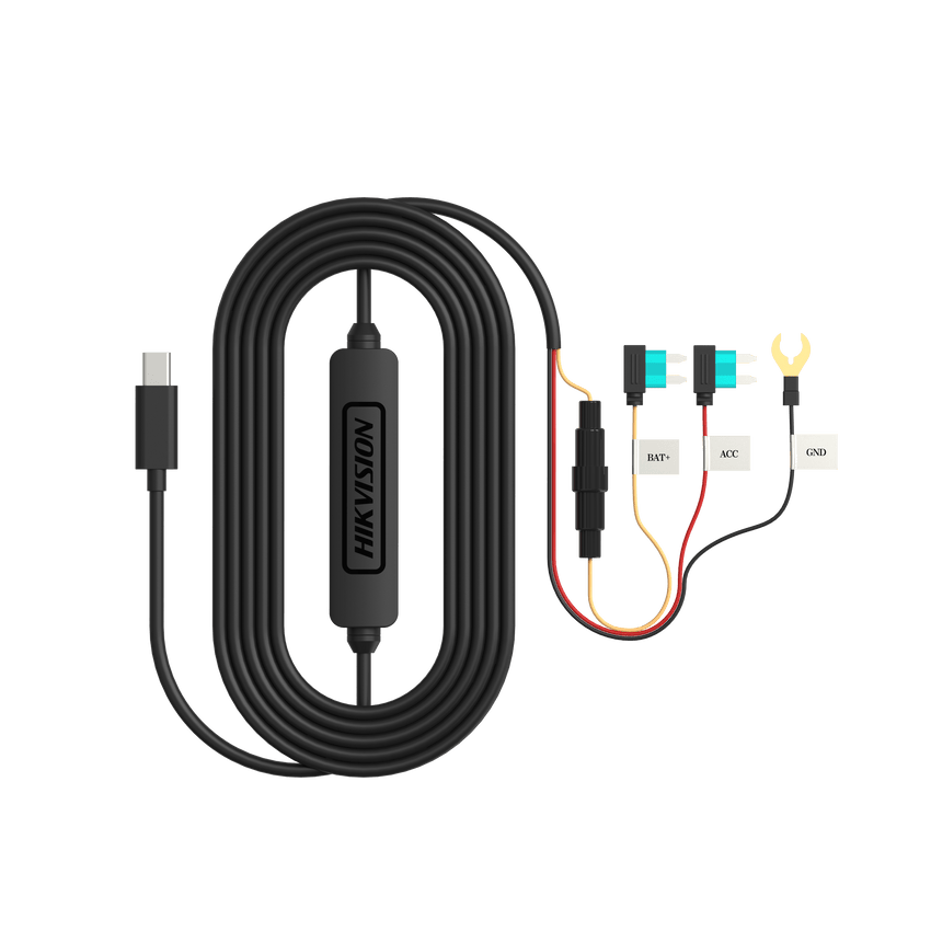 Adaptador para Alimentar Dahscam Directo de la Bateria del Automovil / Compatible con AE-DC2018-K2 / AE-DC4328-K5 / AE-DC2018-D1