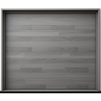 Puerta de Garage de Alta Calidad / Estilo Americano / Acabado Laminado PREMIUM / Color Gris / 16x7 Pies.