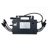 Microinversor 2 Kw, WIFI,  220 Vca, para Interconexión a Red Eléctrica, IP67, Conexión para Cable Troncal, soporta oversizing a 4 Módulos de Hasta 670 W