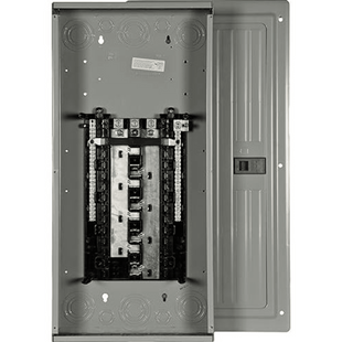 Centro de carga monofásico 1 Fase, 3 Hilos para interruptores QP, de 30 polos - 48 Circuitos, 120/240vca, Barras de aluminio 200 Amp, Nema 1, uso interior. Incluye tapa.