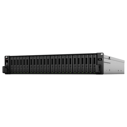 Unidad de Expansión FX2421 para Synology FlashStation | 24 Receptáculos de Unidad 2.5" | Compatible con SSD SATA SAT5200 | Diseño de Alta Fiabilidad | Fuentes de Alimentación Redundantes.