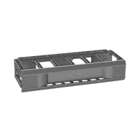 Organizador de Cables Horizontal CableTek, Sencillo (Solo Frontal), Para Rack de 19in, 2 UR
