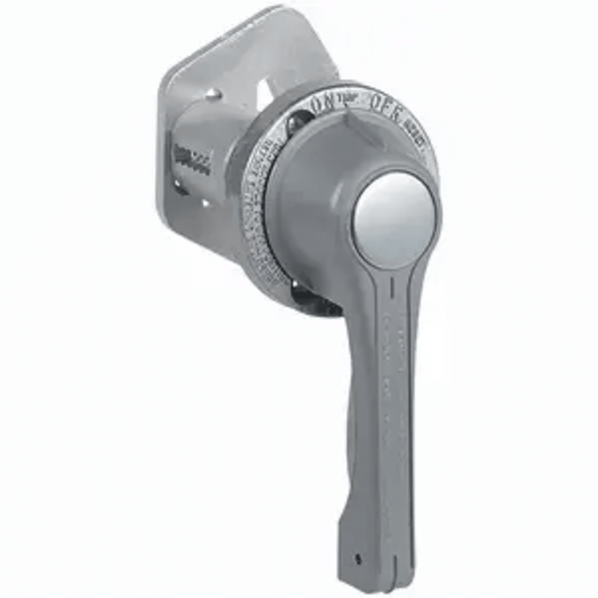 Mango para Interruptor de Circuito EXH Series / Aplicación en Enclosures Explosion-Proof / Activación Frontal de Breakers / Material Aluminio Libre de Cobre con Eje Acero Inoxidable 316 / Certificaciones Clase I Div 1 & 2 Grupos B,C,D /