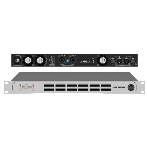Amplificador de Potencia Profesional  / 250W 2-Zonas / Clase D / Eficiencia 90% / Modos Estéreo y Puente / PFC de Banda Ancha / Protección Integral / 1U Compacto