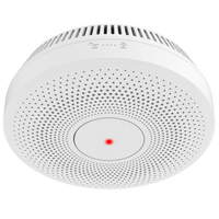Detector de Humo Interlink / Doble Tecnología de Sensor de Luz / Alarma Auditiva 85dB / Batería de Litio 10 Años / Autoverificación / Control Remoto Inalámbrico / Interconectable 30 Dispositivos