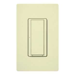 (RadioRA2) Switch on/off  RRD-8S-DV-WH de doble voltaje, un solo polo 120V/, 8A/, 1/10HP 3A en motores, apaga y enciende iluminación ó motor, NO requiere cable neutro.