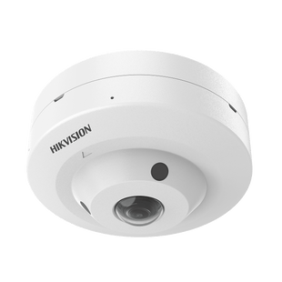 Cámara Fisheye TurboHD 3K / 2960x1665 / Lente 1.8 mm / 180° FOV / Audio y Micrófono / Luz Dual IR y Luz Blanca 10 metros  / Exterior IP67 / Antivandalismo IK08