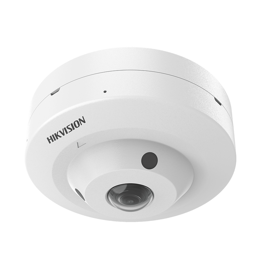 Cámara Fisheye TurboHD 3K / 2960x1665 / Lente 1.8 mm / 180° FOV / Audio y Micrófono / Luz Dual IR y Luz Blanca 10 metros  / Exterior IP67 / Antivandalismo IK08