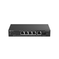 Switch Administrable Capa2 PoE++ con 5 puertos Multi-Gigabit 2.5Gb, hasta 70w PoE 802.3bt
