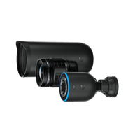 UniFi Protect AI DSLR – Cámara 4K PoE+ para Interior/Exterior con Sensor de Alta Sensibilidad, Lente Fija Gran Angular de 17 mm y Analítica Avanzada por IA