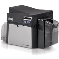 Impresora de Tarjetas ID FARGO DTC4250e / Dye Sublimation y Transferencia Térmica de Resina / Resolución 300 dpi / Seguridad AES-256 / Interfaz USB 2.0 y Ethernet / Capacidad de Tarjeta de Entrada 100 Tarjetas