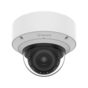 Cámara Domo Interior AI 8MP / Sensor 1/1.2" / Zoom Motorizado 2.25x (5.9-13.3mm) / WiseIR 60m / Análisis Inteligente IA / Detección Persona-Vehiculo-Matrícula / IP52 IK10 / Doble Ranura SD / PoE+ o 12VDC