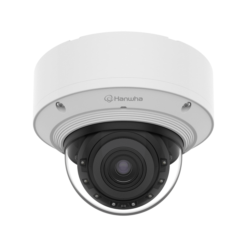 Cámara Domo Interior AI 8MP / Sensor 1/1.2" / Zoom Motorizado 2.25x (5.9-13.3mm) / WiseIR 60m / Análisis Inteligente IA / Detección Persona-Vehiculo-Matrícula / IP52 IK10 / Doble Ranura SD / PoE+ o 12VDC