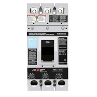 Interruptor Termomagnético 600V 3X200A, Con zapatas principales.