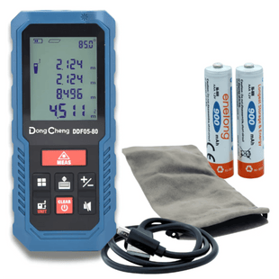 Distanciómetro Láser, Medidor Digital de Distancias de hasta 80 metros.