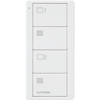 Control remoto PICO inalámbrico con 4 botones  encender/apagar grupo/escenas,  complemente con un atenuador o switch on/off