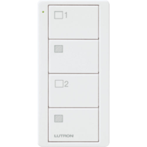 Control remoto PICO inalámbrico con 4 botones  encender/apagar grupo/escenas,  complemente con un atenuador o switch on/off