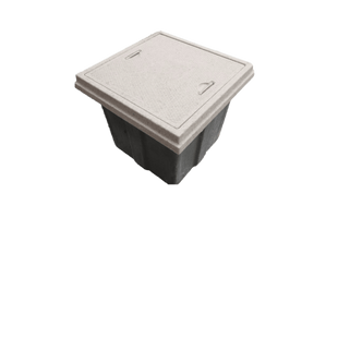 Registro Eléctrico para uso Peatonal 60x60x40 cm, Resistencia 3 Toneladas