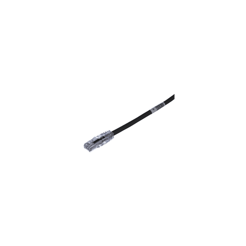 Cable de Parcheo TX6, UTP Cat6, 24 AWG, CM, Color Negro, 4.57 Metros (15 Pies)
