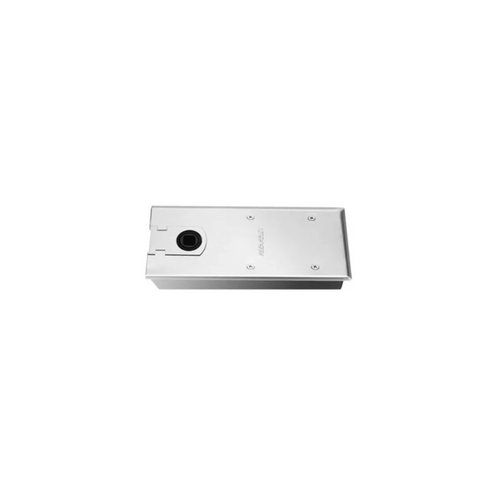 Bisagra de piso, / Cierrapuertas DC450 / Para Puertas de Doble Acción hasta 120 kg / Ángulo de Apertura 130° / Ajuste de Velocidad de Cierre y Latch