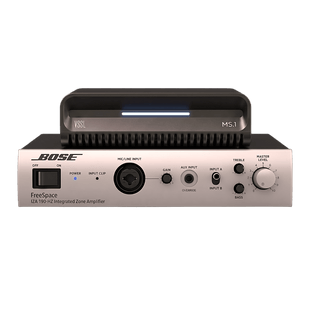 KIT Amplificador IZA190HZ y Streamer de Audio Modular MS.1 | PoE + USB-C | HDMI eARC + Óptica + RCA | Bluetooth LE Audio | WiFi | Control4-Crestron-Elan-RTI-URC-Savant-Lutron | AirPlay2-GoogleCast-SpotifyConnect