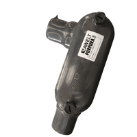 Caja Ovalada tipo LR con Recubrimiento Exterior de PVC de 1/2" (12.7 mm).