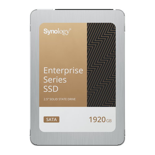SSD SATA de 2,5" Serie Enterprise | 1920 GB | Alto Rendimiento Estable 50.000 IOPS | Resistencia Empresarial 10.000 TBW | Protección de Datos Integral | Análisis de Vida Útil | Compatibilidad con Synology DSM.