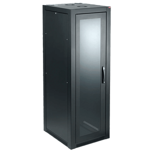 Gabinete Sísmico 45U / 2134 x 700 x 1000 mm (84 x 27.6 x 39.4 in) / Acero Negro RAL 9005 / Certificación Sísmica Zona 4 / NEBS / OSHPD Pre-Approval