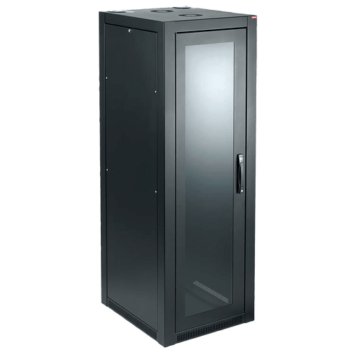 Gabinete Sísmico 45U / 2134 x 700 x 1000 mm (84 x 27.6 x 39.4 in) / Acero Negro RAL 9005 / Certificación Sísmica Zona 4 / NEBS / OSHPD Pre-Approval
