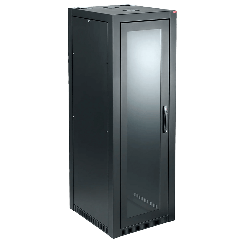 Gabinete Sísmico 45U / 2134 x 700 x 1000 mm (84 x 27.6 x 39.4 in) / Acero Negro RAL 9005 / Certificación Sísmica Zona 4 / NEBS / OSHPD Pre-Approval
