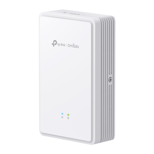 Punto de Acceso GPON Omada / WiFi 6 AX1800 / 1 puerto GPON / 1 Puerto FXS / 2 Puertos 10/100/1000 RJ45 / Mesh Omada / Configuración por Controlador o Stand-Alone / Para Montaje en Pared
