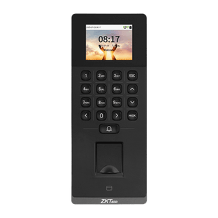 Terminal Biométrico F34 Lite / Huella Digital / Tarjeta RFID / Contraseña / 2.4" Pantalla Color / 10,000 Huellas / 10,000 Tarjetas / Protocolos BEST-PUSH / Ethernet-WiFi / Control de Acceso-Asistencia