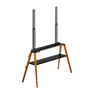 Soporte de TV Easel Studio TV Floor Stand | Compatible VESA 200x200 a 600x400 | Para Pantallas de hasta 75 Pulgadas | Capacidad de Peso 40 kg | Altura Ajustable 905-2590 mm | Incluye Cable Anti-Caída