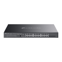 Switch Omada L3 SDN Administrable / 24 puertos PoE af/at Gigabit y 4 puertos SFP+ / Presupuesto PoE 720W / Funciones RIP, VRRP, Servidor DHCP / Administración centralizada OMADA / Fuente Redundante