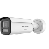 [Dual Light + ColorVu 3.0 + HikAI] Bala IP 4 Megapixel / Lente Mot. 2.8 a 12 mm / 60 mts IR + Luz Blanca / Exterior IP67 / WDR 130 dB / ACUSENSE 3.0 / Microfono Integrado / Metal / NEMA 4X / ACUSEEK