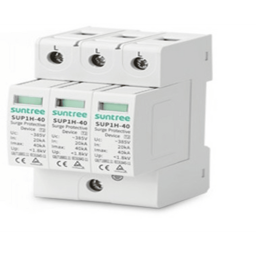 Supresor de Picos Transitorios de Voltaje, Diseñado Para Sistemas Fotovoltaicos, Uso en Corriente Alterna 220 Vca ,3 Polos.