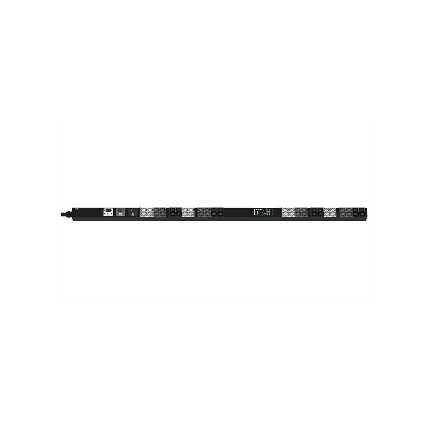 PDU G6 Monitoreable y Switchable (MS) para Distribución de Energía, Enchufe de Entrada NEMA L21-30P, Con 24 Salidas C13/C15 y 24 C13/C15/C19/C21, de Instalación Vertical, 208 Vca, 30 Amp