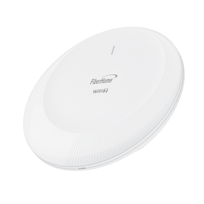AP FTTO Wi-Fi 7 con Puerto 2.5 GE 2.4 GHz / 5GHz, Alimentación POE/POF, Montaje en Techo