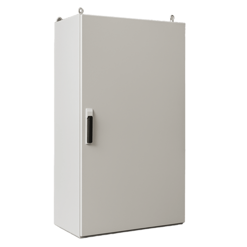 Gabinete de Acero IP55  (800 x 1600 x 400 mm) con Placa Trasera Interior Metálica