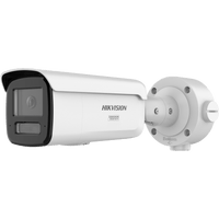 Bala IP 6 Megapixel / Lente 4 mm / Dual Light (60 mts IR + 60 mts Luz Blanca ) / Darkfighter S / Exterior IP67  / WDR 130 dB / 4 Analíticos: AcuSense, Deteccion Facial, Conteo de Personas por Cruce y Zona