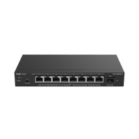 Switch Administrable Capa 2 con PoE++ Multi-Gigabit, 8 puertos 2.5Gb y 1 SFP+ 10G, hasta 130w estándar 802.3bt