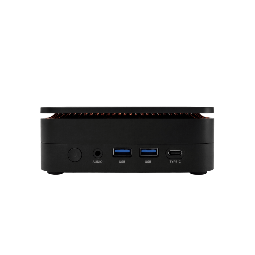 Mini estación de trabajo (Mini PC) / AMD Ryzen 7 7735HS / Wi-Fi 6 / Bluetooth 5.2 / 16 GB DDR5 / 512 GB SSD / Windows 11 / 128 mm × 128 mm × 42 mm (5.0 in × 5.0 in × 1.7 in)