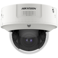 Domo IP 8 Megapixel / Lente Mot. 2.8 a 12 mm /  DARKFIGHTER / WDR 120 dB / IK10 / 30 mts IR / Conteo Facial / Detección Facial / Interior / PoE / Búsqueda por Atributos / Micrófono Integrado / Micro SD