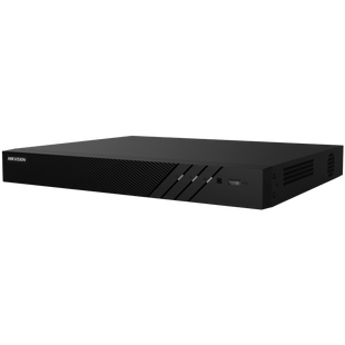 NVR 8 Megapixel (4K) (Compatible con Cámaras ACUSENSE) / 16 canales IP / 16 Puertos PoE+ / 2 Bahías de Disco Duro / Salida de Vídeo en 4K / 300 Metros PoE Modo Extendido