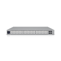 UniFi Switch USW-Pro-XG-48-PoE / Capa 3 / 48 puertos PoE+++ (32 × 10 GbE, 16 × 2,5 GbE) + 4 puertos SFP28 25 G / 1080 W PoE total