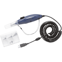 Kit de Inspección de Fibra Óptica / Sonda USB para Video / Conjunto de Puntas Adaptadoras / Limpieza y Verificación de Conectores / Prevención de Fallos por Contaminación